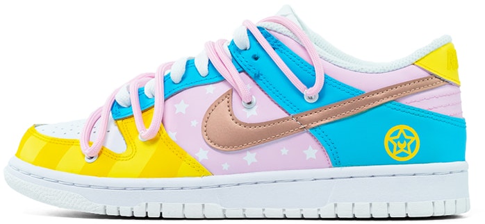 custom-shoes-nike-dunk-low-deconstructed-star-stripe