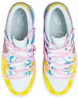 【客製化球鞋】Nike Dunk Low 解構 繫帶 美少女 星星 條紋 復古休閒 低幫 板鞋 GS 黃藍粉色 Shop 【客製化球鞋】Nike Dunk Low 解構 繫帶 美少女 星星 條紋 復古休閒 低幫 板鞋 GS 黃藍粉色