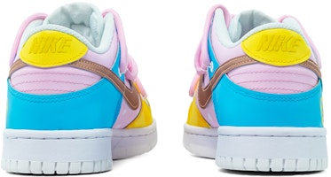 【客製化球鞋】Nike Dunk Low 解構 繫帶 美少女 星星 條紋 復古休閒 低幫 板鞋 GS 黃藍粉色 Purchase 【客製化球鞋】Nike Dunk Low 解構 繫帶 美少女 星星 條紋 復古休閒 低幫 板鞋 GS 黃藍粉色