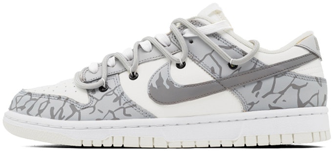 custom-shoes-nike-dunk-low-deconstructed-strap-explosive-pattern-vibe-flame