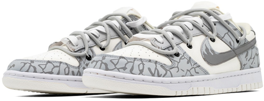 나이키 덩크 로우 '스트랩 해체 폭발 패턴 바이브 플레임' DH9765-100(Teamfour-爆裂纹S-BOX) Lookbook 나이키 덩크 로우 '스트랩 해체 폭발 패턴 바이브 플레임' DH9765-100(Teamfour-爆裂纹S-BOX)