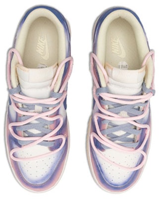 【定制鞋款】耐克Dunk低帮“解构绑带粉紫渐变氧化风” DH9765-100(Teamfour-女款粉紫绑带) Shop 【定制鞋款】耐克Dunk低帮“解构绑带粉紫渐变氧化风” DH9765-100(Teamfour-女款粉紫绑带)