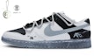 Buy 【カスタムシューズ】ナイキ ダンク ロー「デコンストラクト ストリート ブラック ホワイト シルバー」 DV0831-101(Team80-男款OK黑白银)