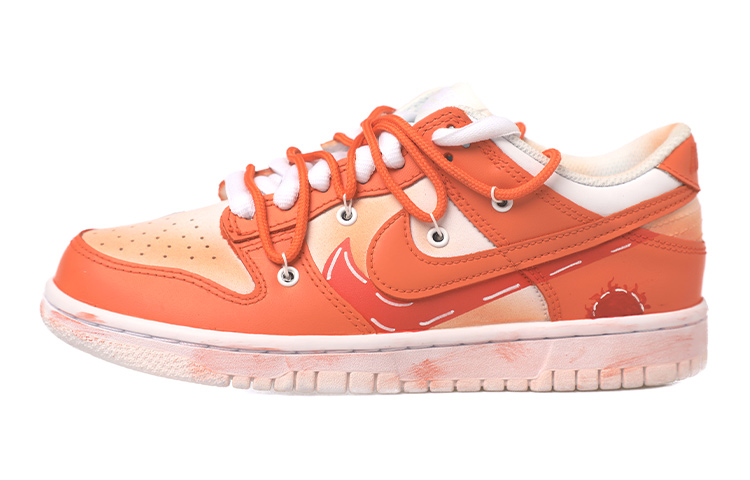 Buy 【カスタムシューズ】ナイキ ダンク ロー『デコンストラクト サン ダイ バイブ』 DH9765-100(Team拾玖-女款双勾太阳S-BOX)