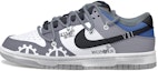Buy 【定制鞋】耐克Dunk Low“解构时光装备黑白灰” DJ6188-001(Team拾玖-男款灰色齿轮)