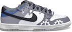 Order 【定制鞋】耐克Dunk Low“解构时光装备黑白灰” DJ6188-001(Team拾玖-男款灰色齿轮)