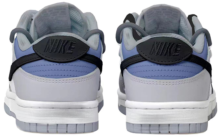 Purchase [Shoes Custom] Nike Dunk Low 'Deconstructed Time Gear Hitam Putih Abu' DJ6188-001(Team拾玖-男款灰色齿轮）