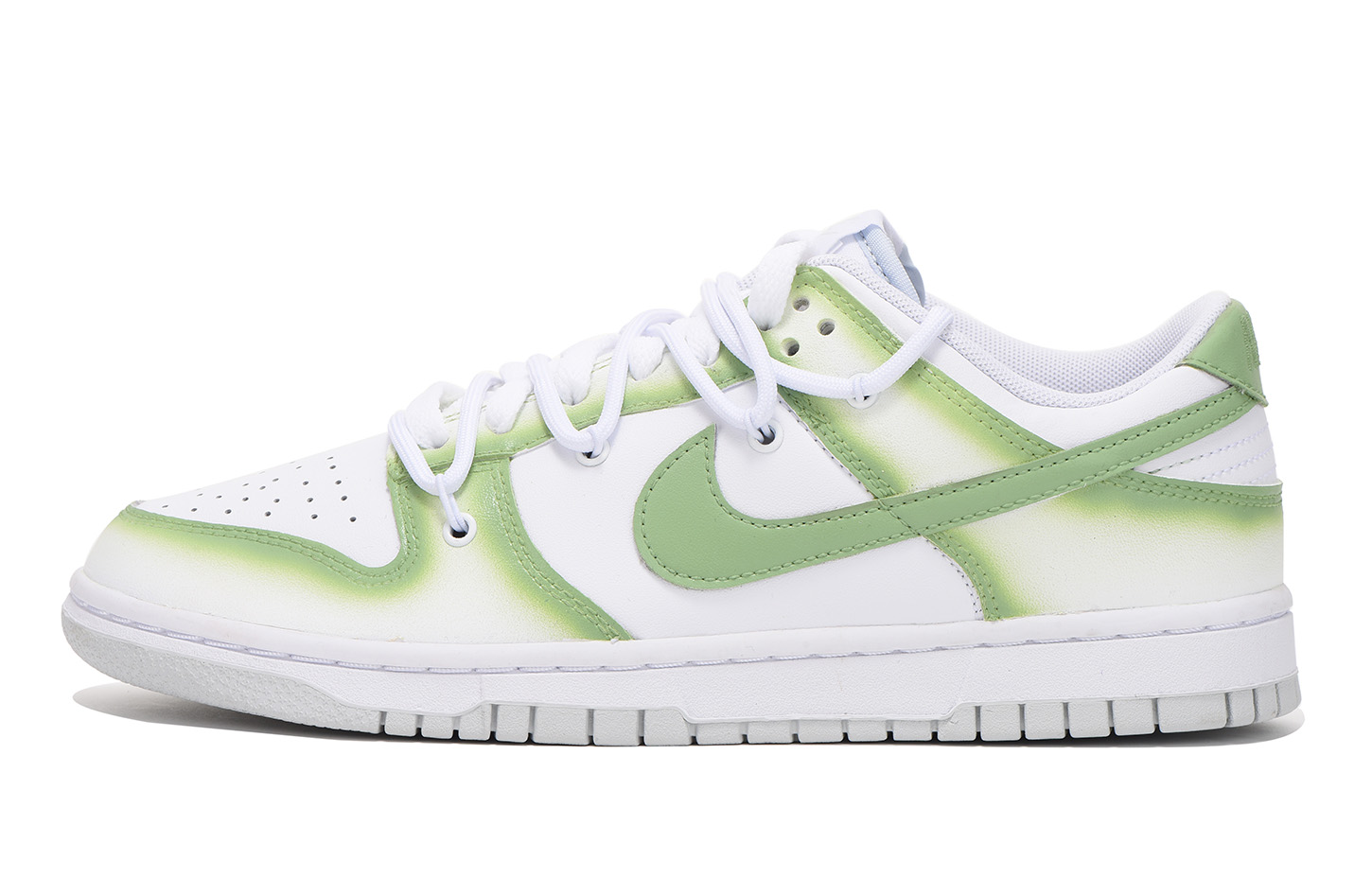 Buy 【客製球鞋】 Nike Dunk Low 禮盒 解構 vibe風 時尚街頭 低筒 滑板鞋 GS 綠色