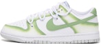 Buy 【客製球鞋】 Nike Dunk Low 禮盒 解構 vibe風 時尚街頭 低筒 滑板鞋 GS 綠色