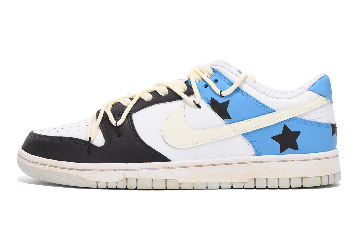 Buy Zapatillas Nike Dunk Low 'Deconstruida High Street Pentastar' DH9765-102(Team59-女款黑黄蓝)