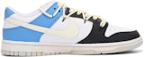 Order 【定制球鞋】 Nike Dunk Low 五角星 做舊 vibe風 解構 高街 低幫 板鞋 GS 黑黃藍