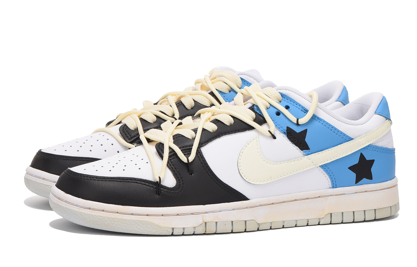 Lookbook Zapatillas Nike Dunk Low 'Deconstruida High Street Pentastar' DH9765-102(Team59-女款黑黄蓝)