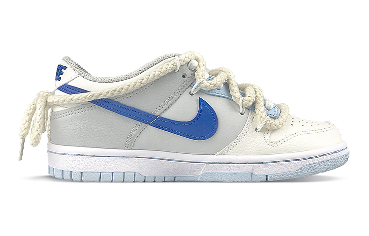 Order [Zapatillas Personalizadas] Nike Dunk Low 'Vibra Desconstruida Blanco Azul' FB1843-141(Team叁-女款3q)
