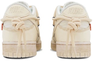 【定制球鞋】Nike Dunk Low 解構鞋帶 vibe風氧化做舊 高街 女生禮物 低幫 板鞋 GS 米黃色 Shop 【定制球鞋】Nike Dunk Low 解構鞋帶 vibe風氧化做舊 高街 女生禮物 低幫 板鞋 GS 米黃色