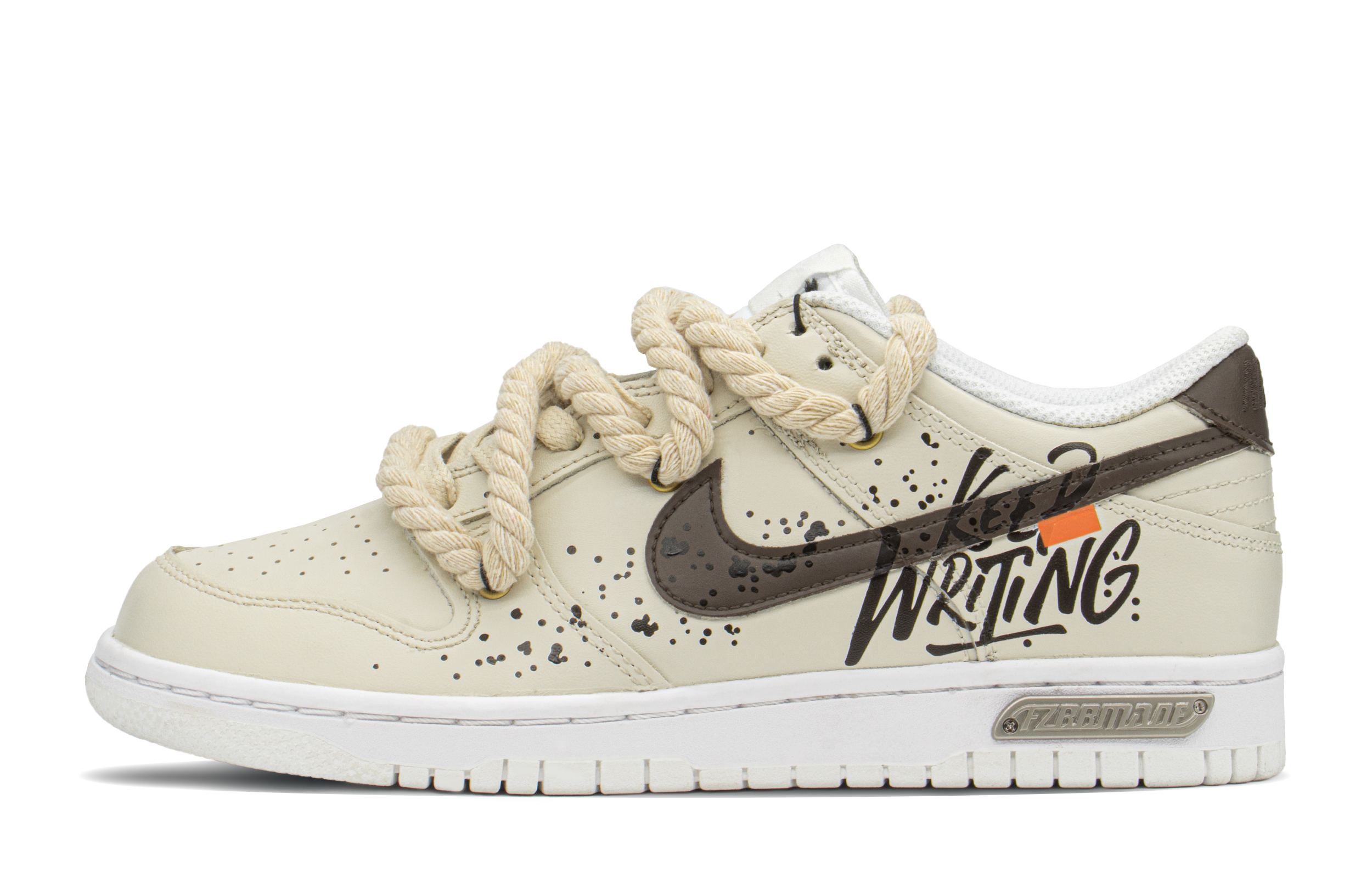 [Custom Shoes] Nike Dunk Low 'Deconstructed Yogurt'