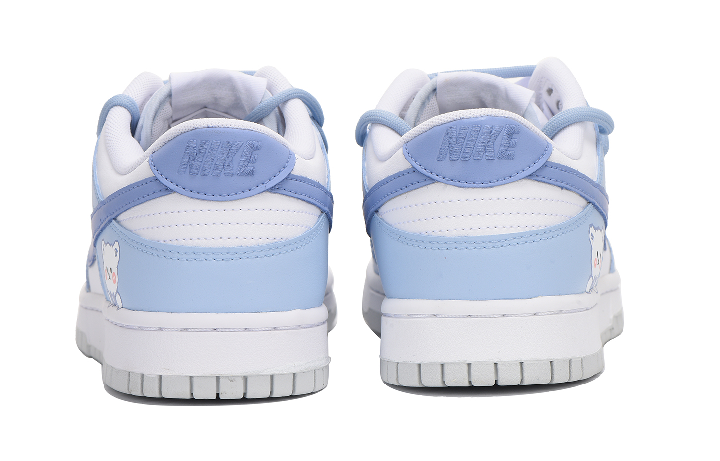 Shop [カスタムシューズ] ナイキ ダンク ロー 'ディープブルーカートゥーン分解' DH9765-102(Team59-女款深蓝三)