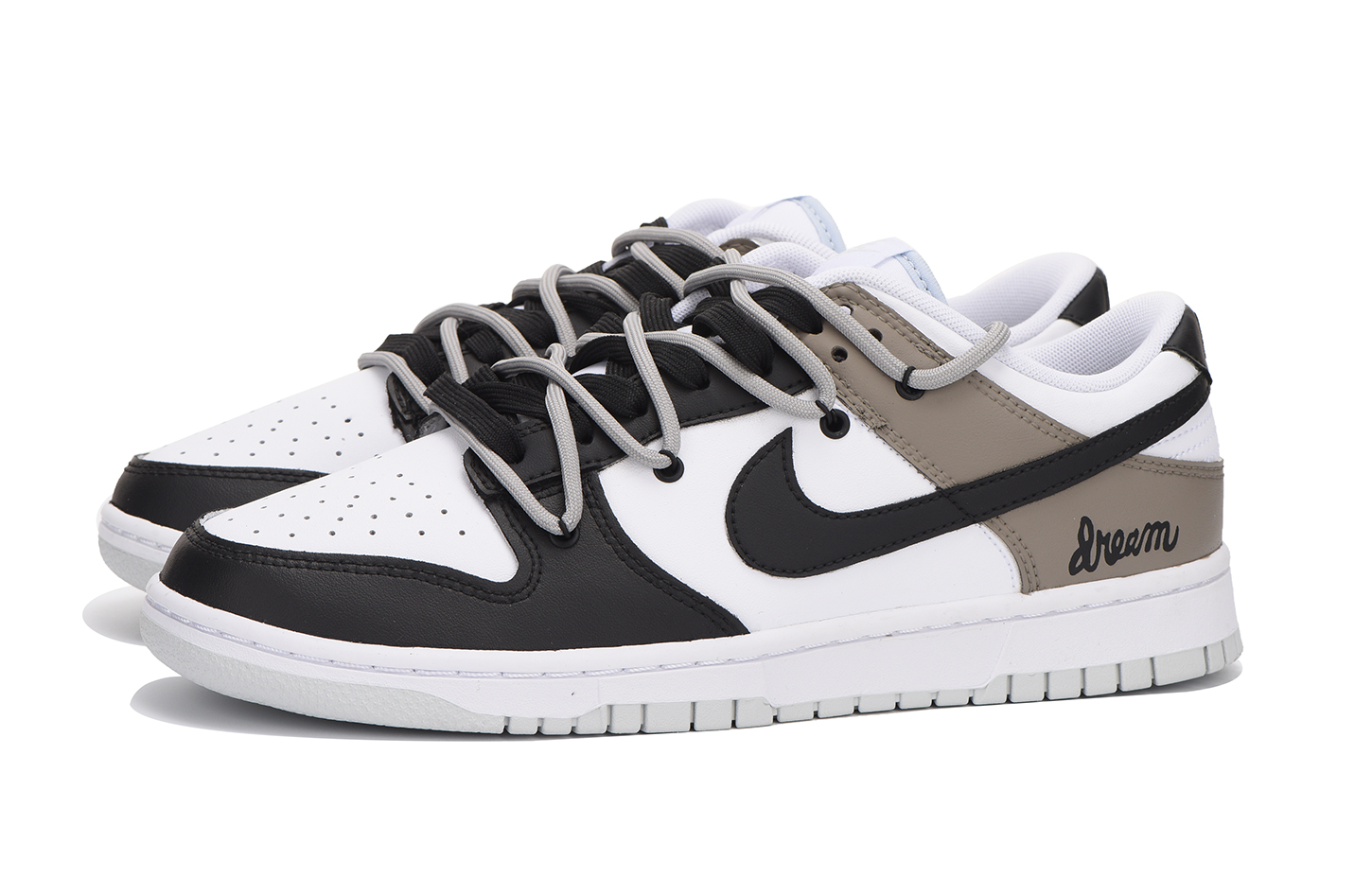 [Custom Shoes] Nike Dunk Low 'Deep Brown Alphabet Deconstructed' 圖 3
