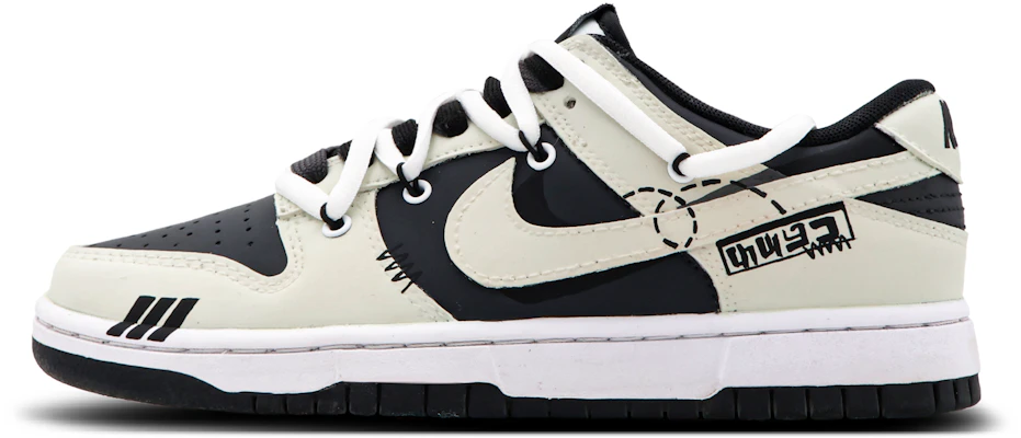 【訂製球鞋】Nike Dunk Low 深海 preppy 小眾 高街 無性別 百搭 低筒 球鞋 男款 白色 Order 【訂製球鞋】Nike Dunk Low 深海 preppy 小眾 高街 無性別 百搭 低筒 球鞋 男款 白色