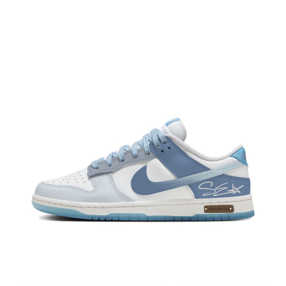 Buy [Zapatos Personalizados] Nike Dunk Low 'Verano en el Mar Profundo' FN3433-141(Team48-深海)