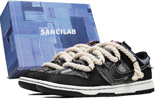 ナイキ ダンク ロー "デニム黒加工キャンバス" (Nike Dunk Low "Denim Kuro Kakō Kyanbasu") DM0108-002(Teamp-丹宁黑牛粗棉麻) Buy ナイキ ダンク ロー "デニム黒加工キャンバス" (Nike Dunk Low "Denim Kuro Kakō Kyanbasu") DM0108-002(Teamp-丹宁黑牛粗棉麻)