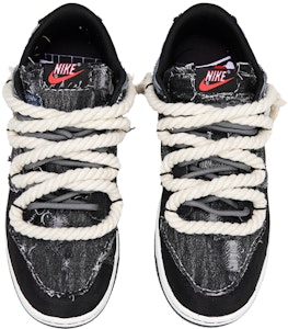 【定制鞋款】耐克Dunk低帮'破牛仔黑帆布' DM0108-002(Teamp-丹宁黑牛粗棉麻) Purchase 【定制鞋款】耐克Dunk低帮'破牛仔黑帆布' DM0108-002(Teamp-丹宁黑牛粗棉麻)