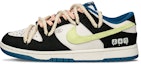 Order 【訂製球鞋】Nike Dunk Low 戶外標籤 TMS 麻繩鞋帶 刺子繡 復古 牛仔 經典黑勾 防滑減震 低筒 板鞋 男款 藍黑