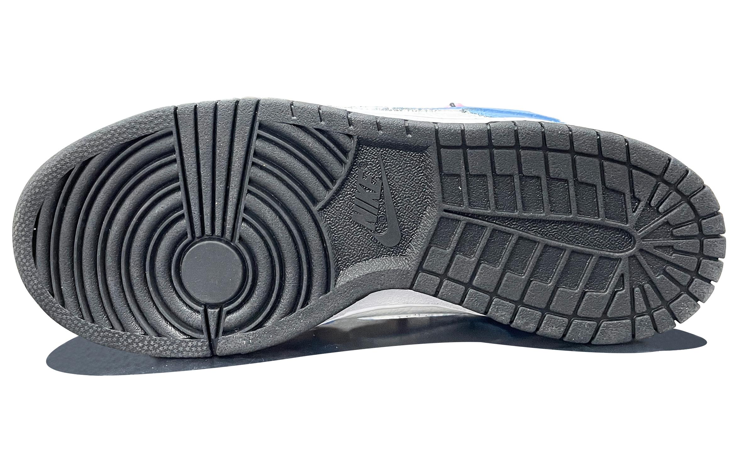 Purchase 나이키 덩크 로우 '데님 블루 & 핑크 그래피티' (커스텀) DH9765-002(TeamD-GS款粉色星球)