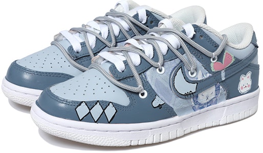 나이키 덩크 로우 '데님 블루 래빗' (커스텀) DH9765-100(Team拾玖-牛仔蓝兔兔女S-BOX) Lookbook 나이키 덩크 로우 '데님 블루 래빗' (커스텀) DH9765-100(Team拾玖-牛仔蓝兔兔女S-BOX)