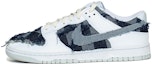 Buy 【客製球鞋】Nike Dunk Low 丹寧牛仔 國潮 流蘇 工業藍 高街 解構 vibe 低筒 板鞋 男款 奶白藍
