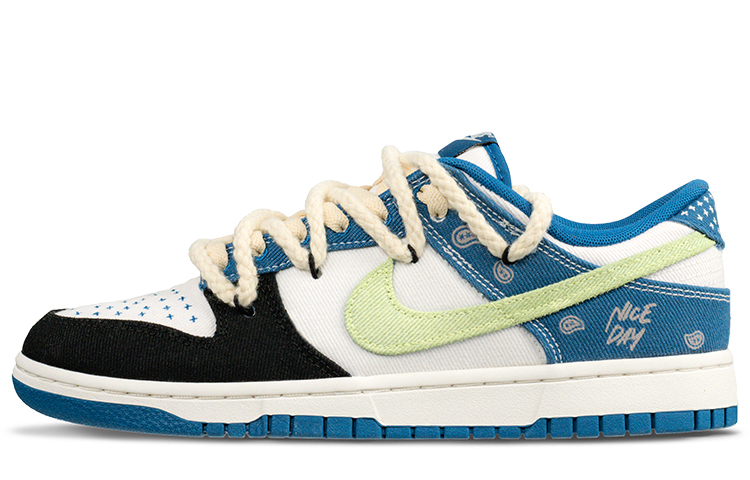 Order [Zapatillas Personalizadas] Nike Dunk Low 'Denim Paisley - Azul' DV0834-101(Team62-牛仔腰果花)