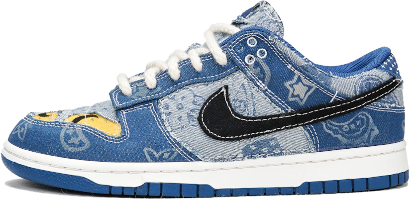 【定制鞋】耐克Dunk Low '丹宁佩斯利蓝' DV0834-101(Teamp-丹宁半月牙腰果花) Order 【定制鞋】耐克Dunk Low '丹宁佩斯利蓝' DV0834-101(Teamp-丹宁半月牙腰果花)