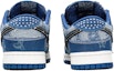 Details for 【訂製球鞋】Nike Dunk Low 牛仔系列 丹寧水洗做舊 半月牙腰果花 刮刮樂破壞風 低幫 板鞋 男款 藍色