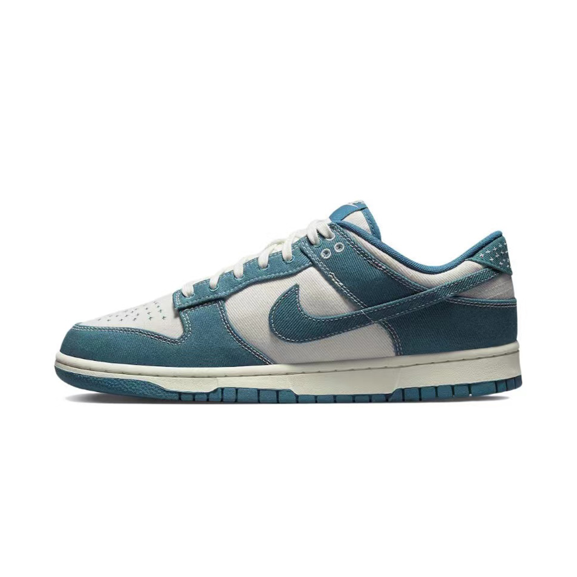 Cheap [Zapatillas Personalizadas] Nike Dunk Low 'Denim Paisley Azul' DV0834-101(Teamp-丹宁半月牙腰果花）