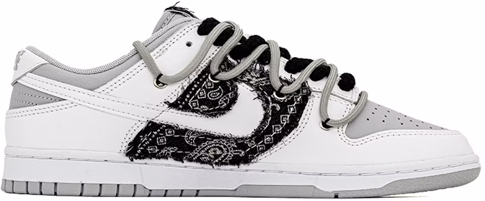 나이키 덩크 로우 '데님 페이즐리 그래피티' (커스텀) DJ6188-003(team肆-牛仔缝布腰果花) Order 나이키 덩크 로우 '데님 페이즐리 그래피티' (커스텀) DJ6188-003(team肆-牛仔缝布腰果花)