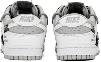 나이키 덩크 로우 '데님 페이즐리 그래피티' (커스텀) DJ6188-003(team肆-牛仔缝布腰果花) Shop 나이키 덩크 로우 '데님 페이즐리 그래피티' (커스텀) DJ6188-003(team肆-牛仔缝布腰果花)