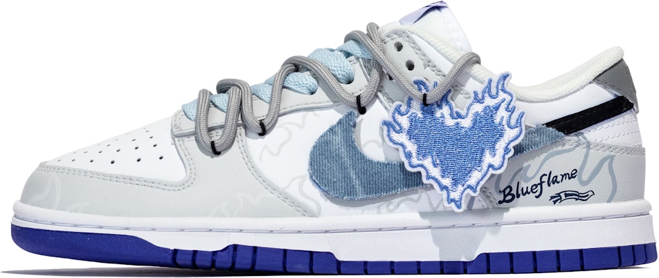 나이키 덩크 로우 '데님 패치워크 블루 화이트' (커스텀) DH9765-105(Team31-女款爱如冥火) Buy 나이키 덩크 로우 '데님 패치워크 블루 화이트' (커스텀) DH9765-105(Team31-女款爱如冥火)