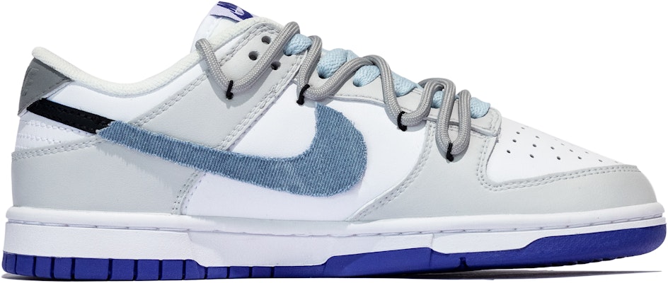 【定制鞋】耐克Dunk Low‘牛仔拼接蓝白’ DH9765-105(Team31-女款爱如冥火) Lookbook 【定制鞋】耐克Dunk Low‘牛仔拼接蓝白’ DH9765-105(Team31-女款爱如冥火)