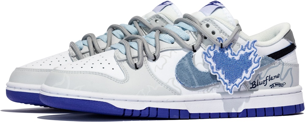 【定制鞋】耐克Dunk Low‘牛仔拼接蓝白’ DH9765-105(Team31-女款爱如冥火) Shop 【定制鞋】耐克Dunk Low‘牛仔拼接蓝白’ DH9765-105(Team31-女款爱如冥火)