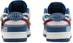 Shop 【定製球鞋】Nike Dunk Low 牛仔 戶外穿著 高街風 刺子繡 麻繩解構 復古 低筒 板鞋 男款 藍白紅