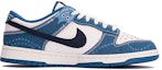 Order Zapatillas Nike Dunk Low 'Denim Estrellado Doble Swoosh' DV0834-101(TeamThree-男款繁星-蓝白)