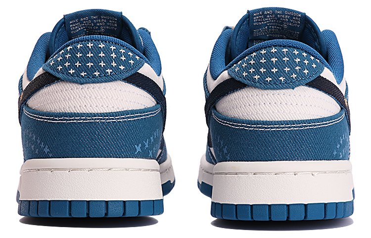 Purchase [定制鞋] 耐克Dunk Low '牛仔星光双Swoosh' DV0834-101(TeamThree-男款繁星-蓝白)