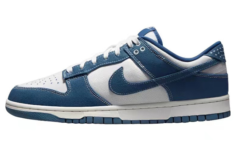 Sizing [定制鞋] 耐克Dunk Low '牛仔星光双Swoosh' DV0834-101(TeamThree-男款繁星-蓝白)