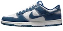 Sizing Zapatillas Nike Dunk Low 'Denim Estrellado Doble Swoosh' DV0834-101(TeamThree-男款繁星-蓝白)