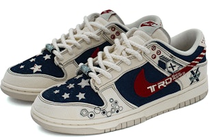 【カスタムシューズ】ナイキダンクロー「デニムスターズ キャプテンアメリカ」 DV0834-100(Team肆-工业机甲ZQ) Lookbook 【カスタムシューズ】ナイキダンクロー「デニムスターズ キャプテンアメリカ」 DV0834-100(Team肆-工业机甲ZQ)