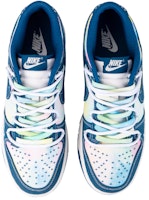 【訂製球鞋】Nike Dunk Low 夏日限定 牛仔紮染 潮流復古街頭 解構風格 低幫 板鞋 男款 藍粉 Shop 【訂製球鞋】Nike Dunk Low 夏日限定 牛仔紮染 潮流復古街頭 解構風格 低幫 板鞋 男款 藍粉