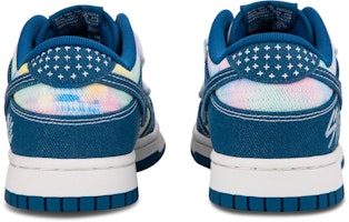 【訂製球鞋】Nike Dunk Low 夏日限定 牛仔紮染 潮流復古街頭 解構風格 低幫 板鞋 男款 藍粉 Purchase 【訂製球鞋】Nike Dunk Low 夏日限定 牛仔紮染 潮流復古街頭 解構風格 低幫 板鞋 男款 藍粉