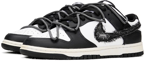 【客製化球鞋】 Nike Dunk Low 牛仔系列 丹寧水洗 做舊 熊貓 低幫 板鞋 男款 黑色 Shop 【客製化球鞋】 Nike Dunk Low 牛仔系列 丹寧水洗 做舊 熊貓 低幫 板鞋 男款 黑色