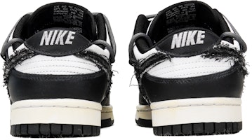 【客製化球鞋】 Nike Dunk Low 牛仔系列 丹寧水洗 做舊 熊貓 低幫 板鞋 男款 黑色 Details for 【客製化球鞋】 Nike Dunk Low 牛仔系列 丹寧水洗 做舊 熊貓 低幫 板鞋 男款 黑色