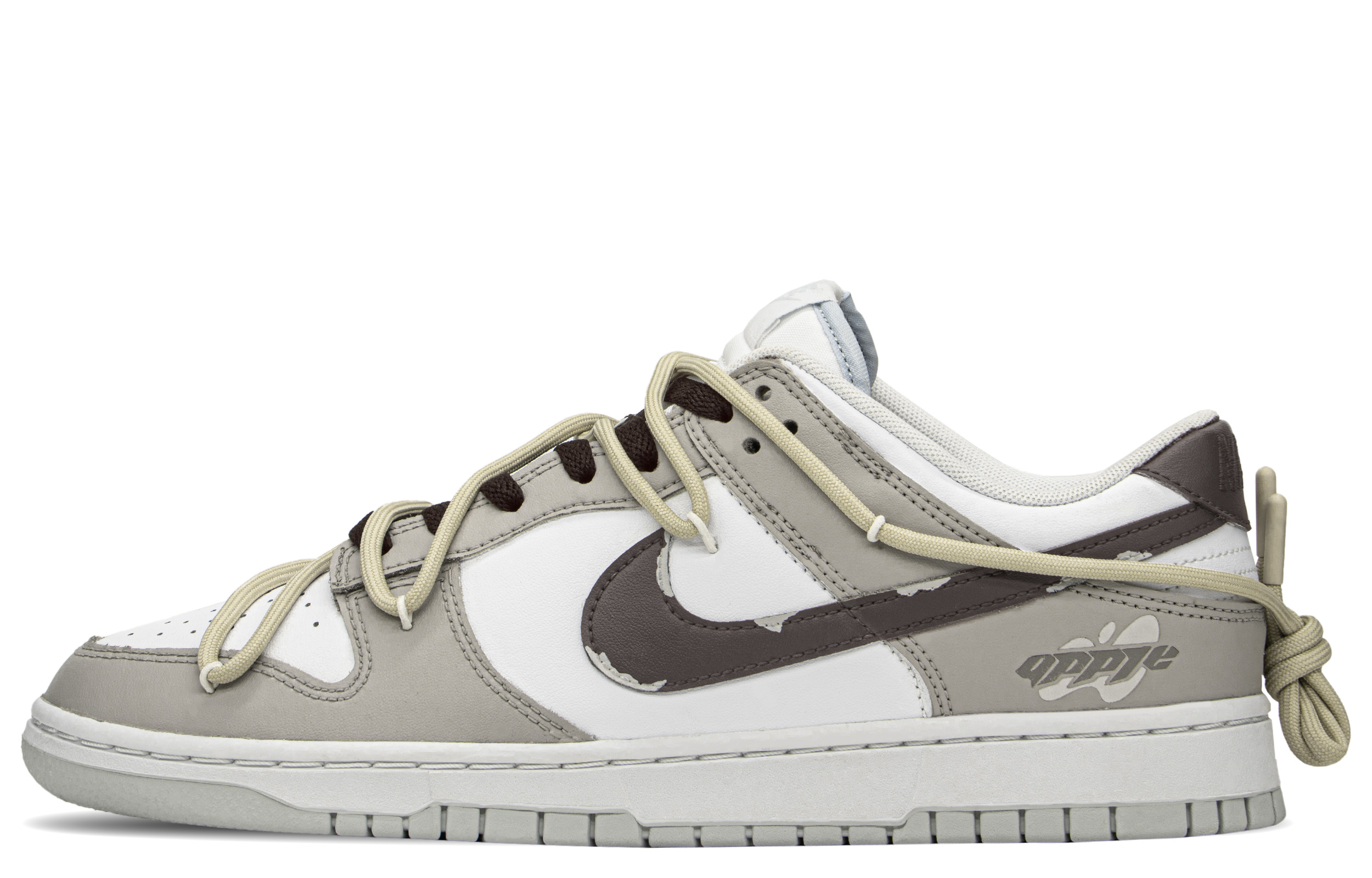 Buy [Sepatu Kustom] Nike Dunk Low 'Desert Apple' Sneakers DV0831-101(TeamA-沙漠苹果S-BOX)