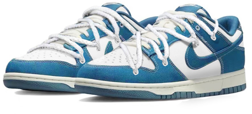 Nike Dunk Low "Cowboy Azul" (Personalizadas) DV0834-101(TeamY-男款沙漠牛仔工业蓝) Lookbook Nike Dunk Low "Cowboy Azul" (Personalizadas) DV0834-101(TeamY-男款沙漠牛仔工业蓝)